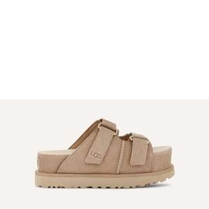 NEW UGG women's goldenstar hi slide in sand